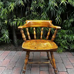 2x Ethan Allen Wooden Chair 