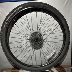 Bontrager Rear Tire And Rims Set Up