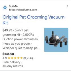 Grooming Clipper Vac 