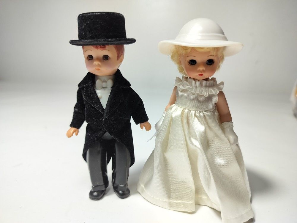 2002 Madam Alexander McDonald's Memories Of A Lifetime Bride & Groom Dolls