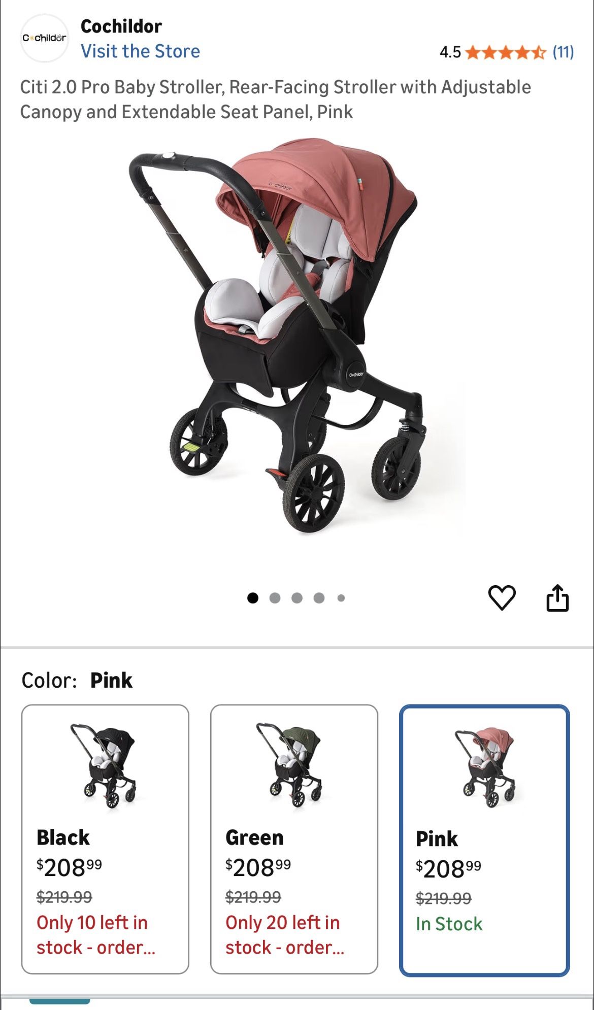 Baby Stroller Still In Package