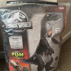 Jurassic World Blue Inflatable Kids Costume