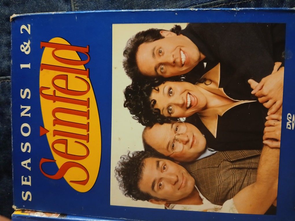 Two t v d from SEINFELD TV. SHOW ONE OS NEW SEAL BOTH30