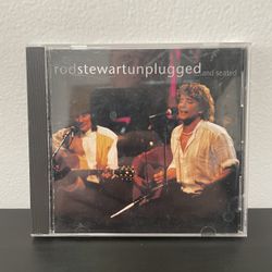 Rod Stewart Unplugged And Seated CD Rock Live Album Vintage 1993