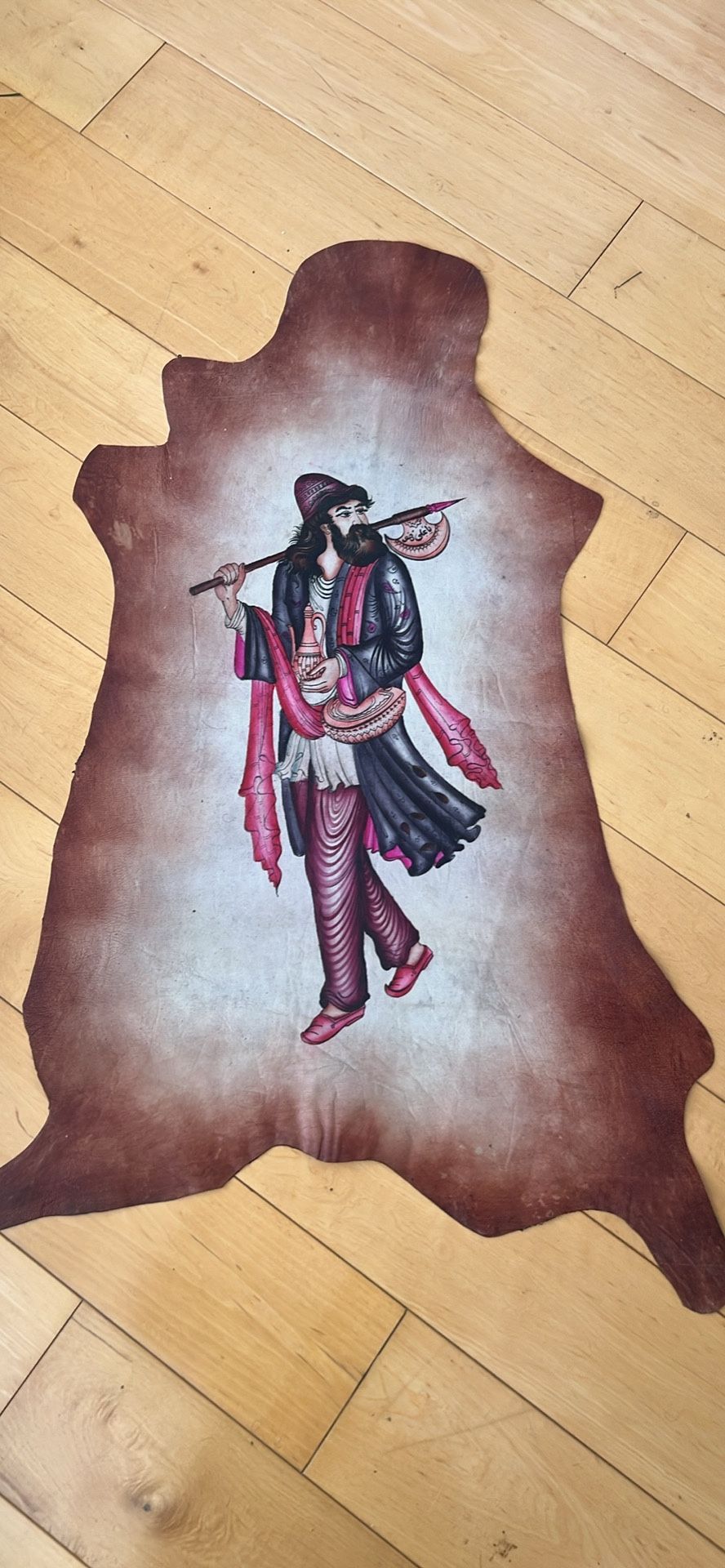 Sofi Painting On Hide