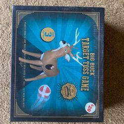 Big buck target toss game