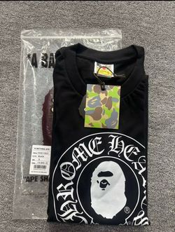 Chrome Hearts BAPE t-shirt