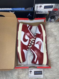 Nike Dunk Low Vintage Team Red  Size 7 Womens 5.5 Youth  Asking 120$ Brand New  100% Authentic @153Kicks On Instagram