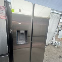 Samsung Side By Side Refrigerator In Stainless Steel