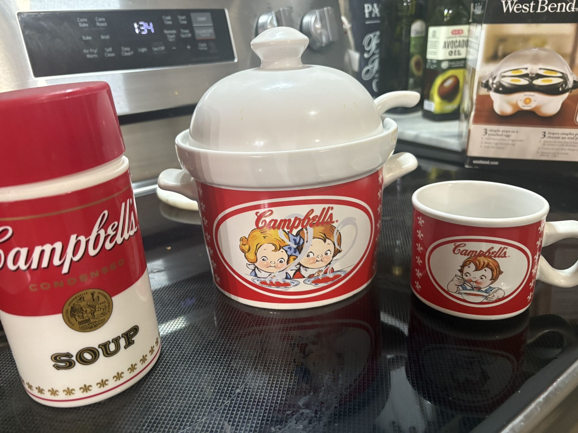 Vintage Campbell Soup decor