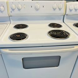 Ge white stove