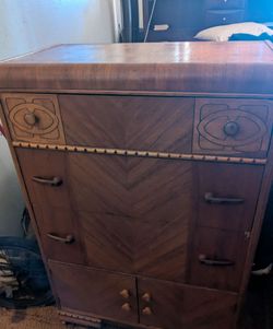 Vintage Waterfall Dresser