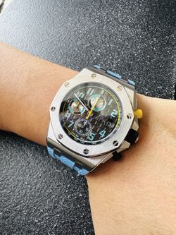 Royal Oak Offshore Chronograph Stainless Steel Blue Dial