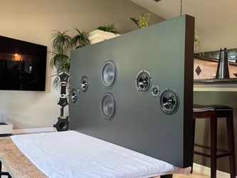 Ultra slim high-end home smart speaker 1250w