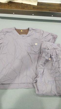 Gray scrubs size Large