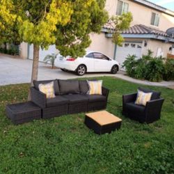 Deep SEATING OUTDOOR PATIO FURNITURE SET OUTDOOR SOFA PATIO Set 🆕🚎🚛🆕