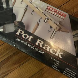 NEW! 36” Pot Rack.