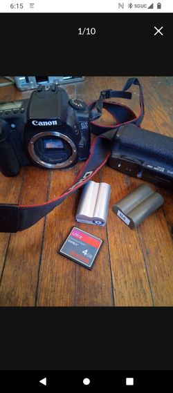 Canon EOS 20D camera bundle
