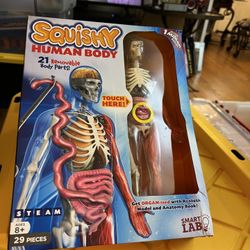 Smart Lab Toys Squishy Human Body Kit New New In Box 