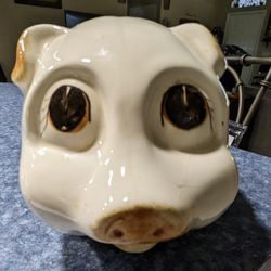 1950s Vintage Lefton Piggy Bank