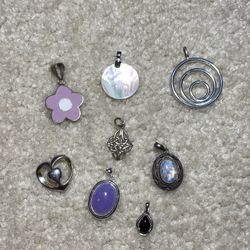 Sterling Silver Charms and Pendants