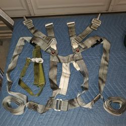 H-harness Airbourne Combat Equipment Harness With Lowering Line