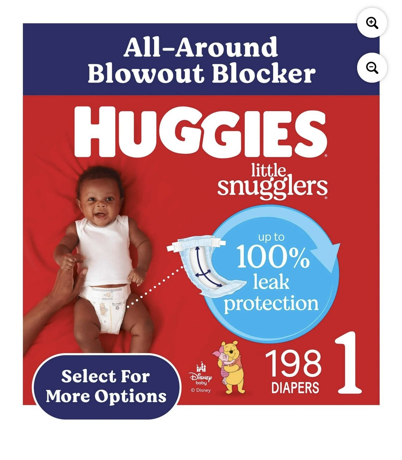 Huggies Little Snugglers Diapers, Size 1 