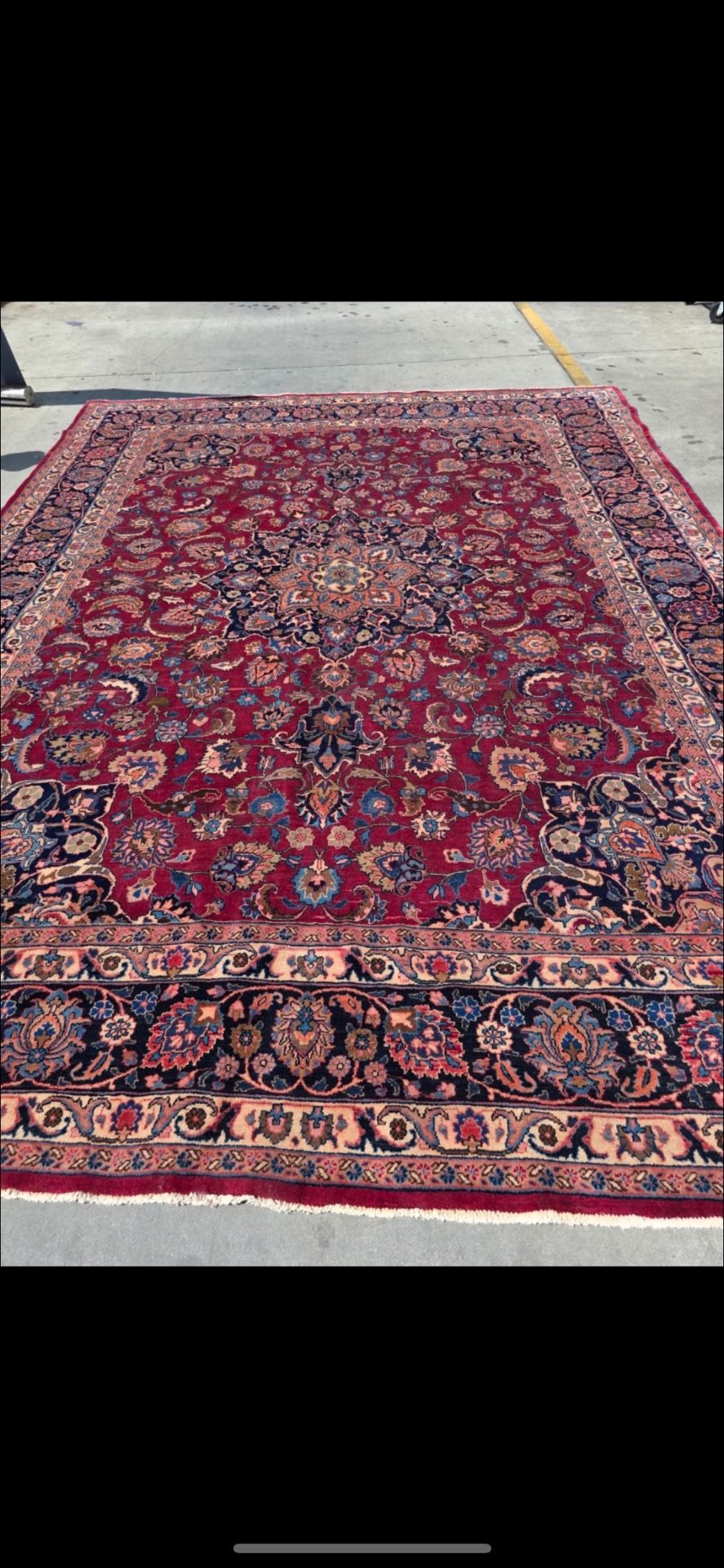 Liquidation Sale Antique Persian Rug 10 Ft 1 Inches X 13 Ft 2 Inches Was 6000 Now 1350