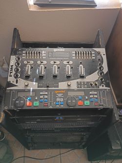 Mixer gemini Cd player profesional dual  EQ 290