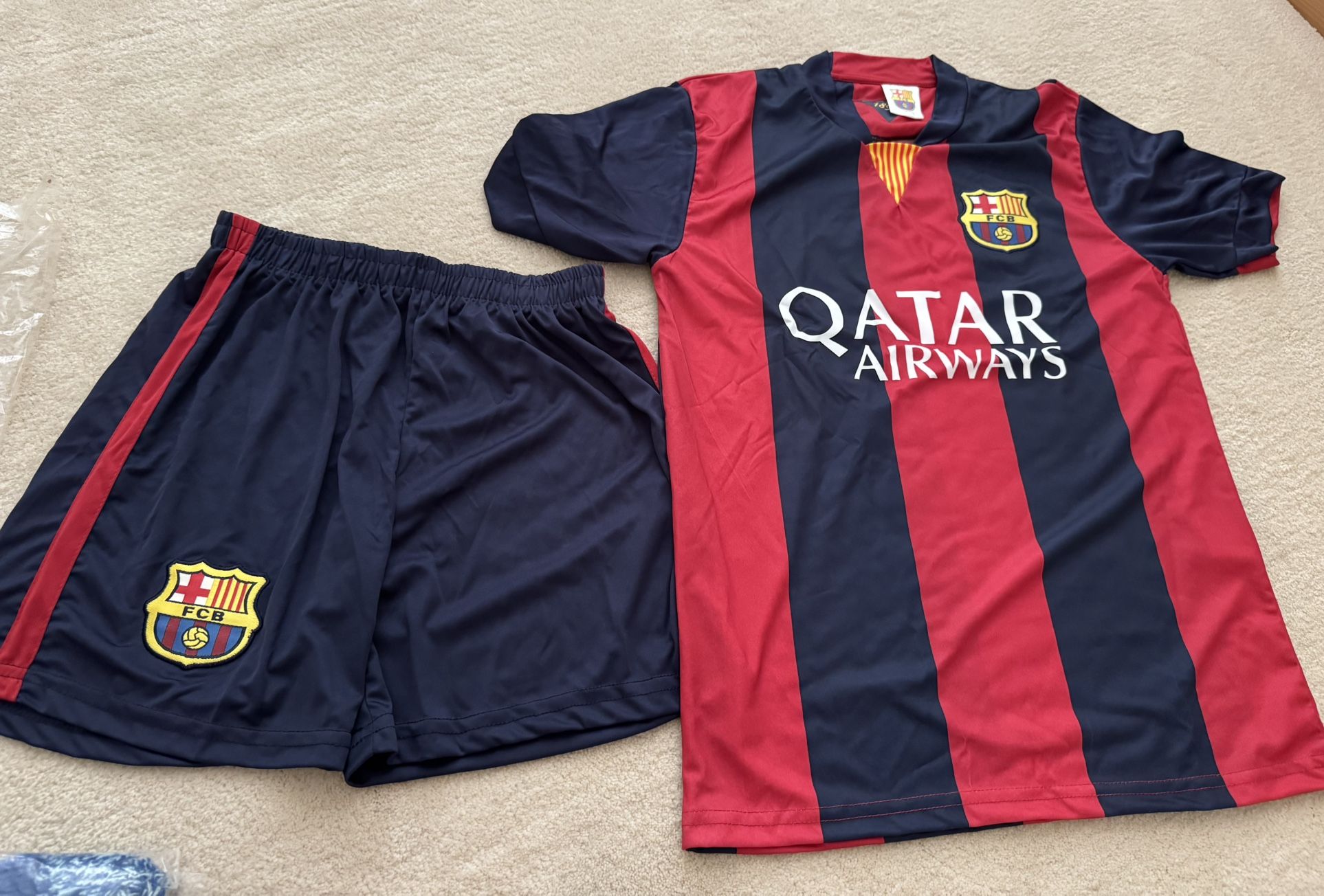 Kids Messi Jersey and Shorts