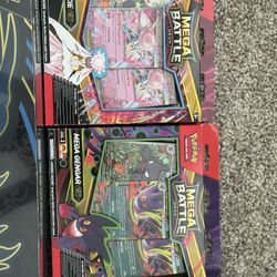 Mega Charizard X Ex And Team Rocket Moltres Ex 