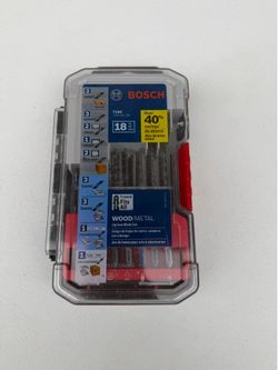 Bosch T18C 18-Piece J-Shank Jig Saw Blade Set