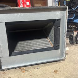 Good men 3 ton condenser unit and a coil encased