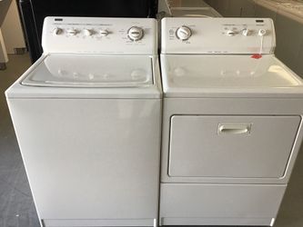 Kenmore Elite heavy duty washer and dryer set. 1 year warranty