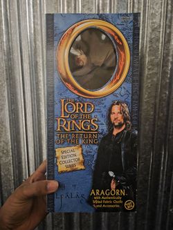 Toy Biz Lord of the Rings Aragorn Action Figure Special Edition