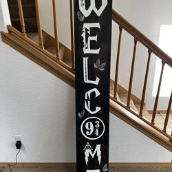 Harry Potter Welcome Sign