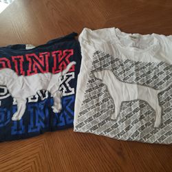 New XS Pink shirts  Victorias Secret