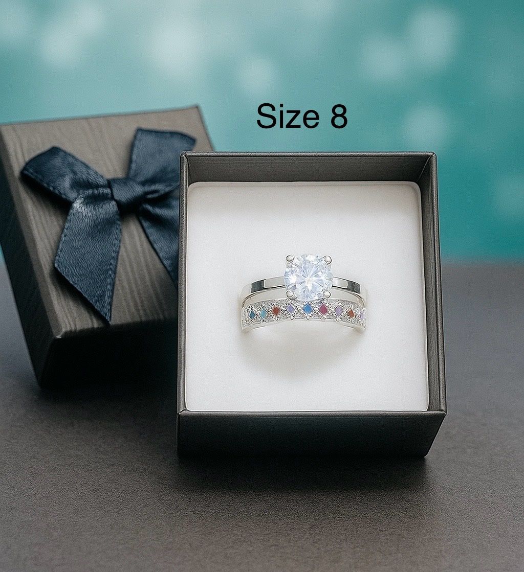Engagement Ring With Box 