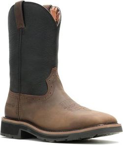 NEW Sz 12 Wide Men WATERPROOF Work Boots Wolverine Steel Toe Wellington Rancher Safety Clay Jordan Davis Square Toe

Sole material: Rubber
Height: Cal