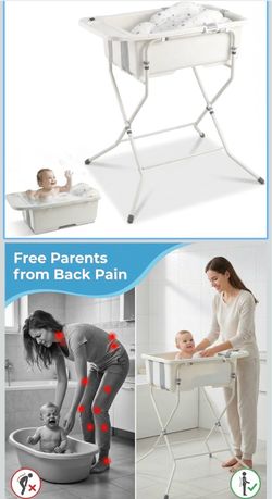 Baby Bathtub With Stand Toddler Infant Newborn