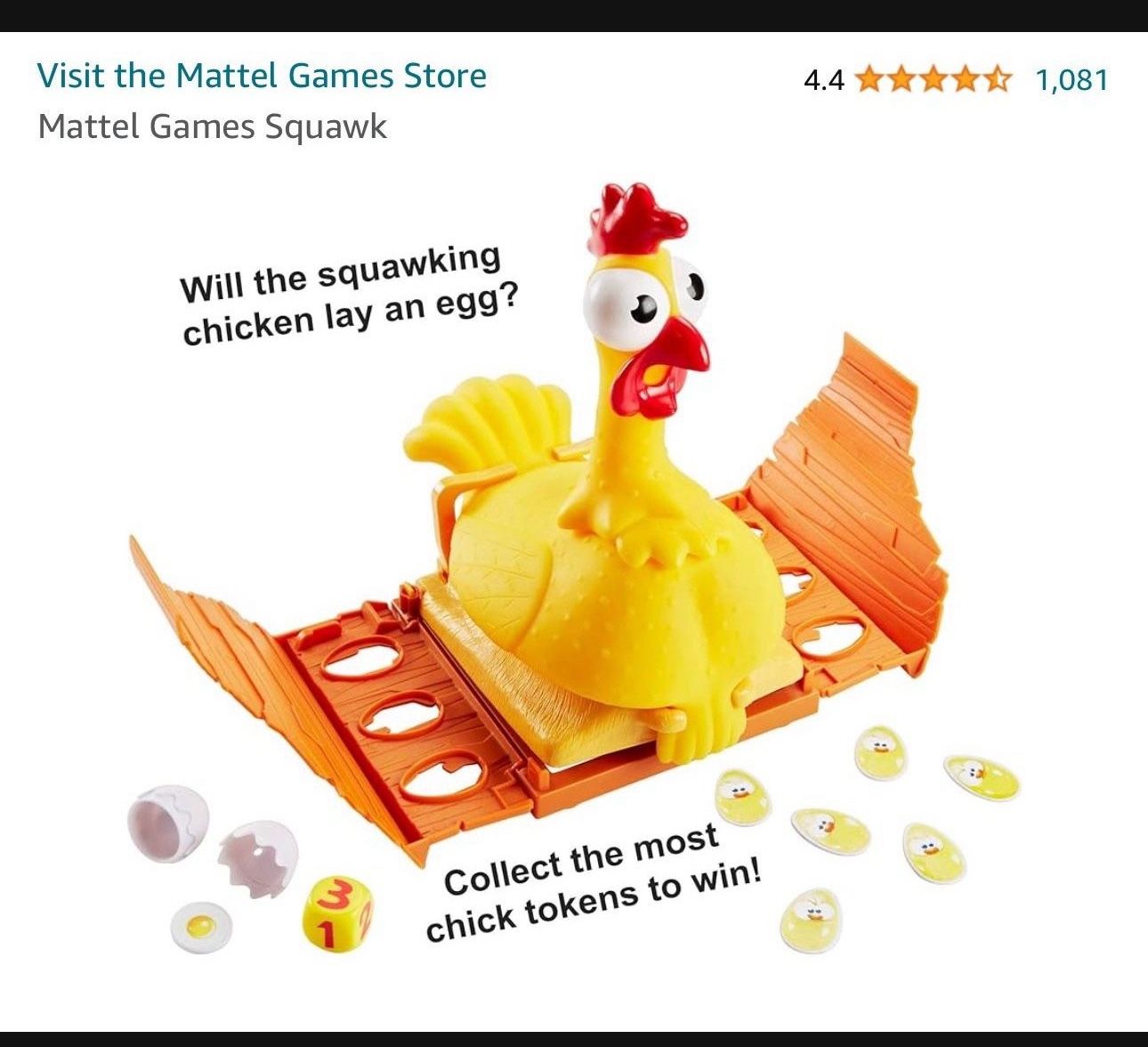 SQUAWK Chicken game