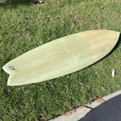 Nine Lights Fish Surfboard 5’ 1”