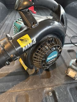 Makita (Gas Blower, Flashlight, & 4-1/2” Grinder)
