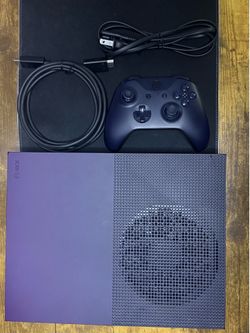 Xbox One S 1TB Fortnite Purple Special Edition – w/ Original Box OBO