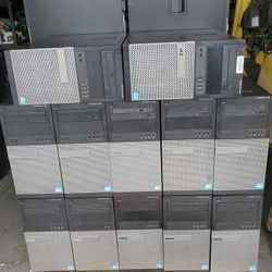 Lot of 30x Dell Optiplex 790 i5, 990 i7 Processor PC Computer Desktop Tower 
