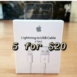 Apple iPhone Chargers 5 For $20