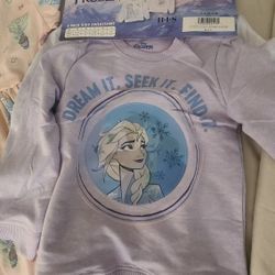 NEW DISNEY FROZEN THROW ON LIGHT SWEATERS 