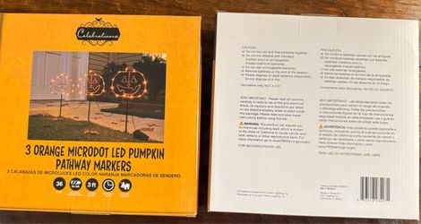 NIB - Halloween Pathway Lights