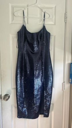 Misha Collection Avery Sequin Slip Dress