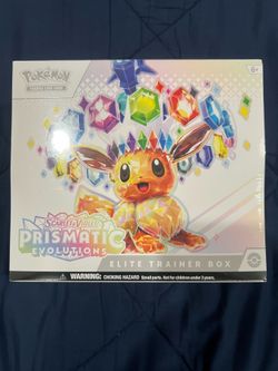 Pokémon Prismatic Evolutions Elite Trainer Box - SV: Prismatic Evolutions (PRE)